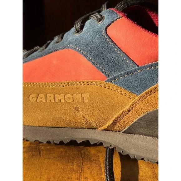 Garmont Sticky Weekend Hiking Shoes Mens 12 Multi Suede Gorpcore Outdoor Trail - Picture 7 of 8